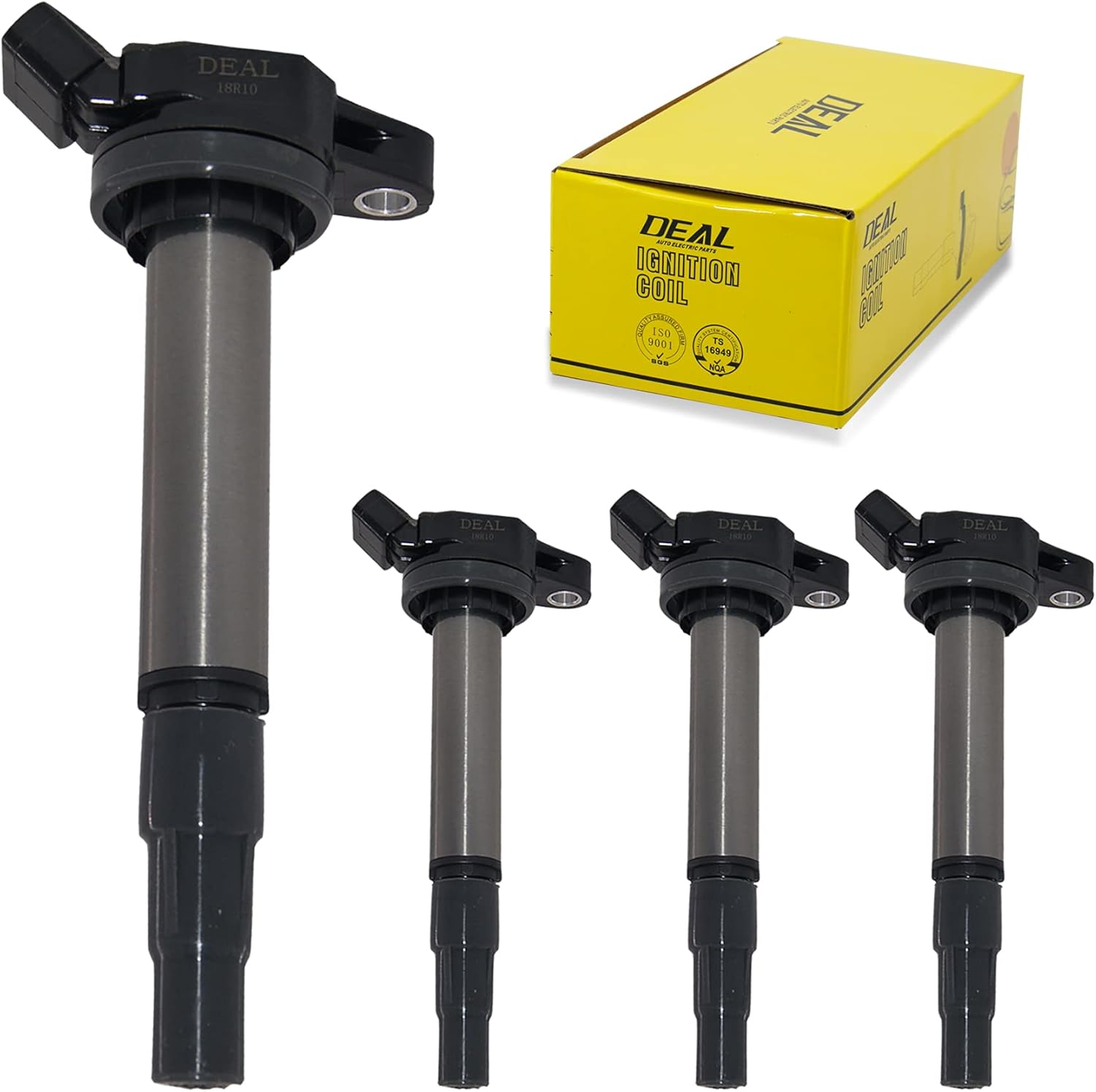 Automotive 4 Pack Ignition Coil 9091902258 for Toyota Corolla Matrix Prius PRIUS SCION XD money