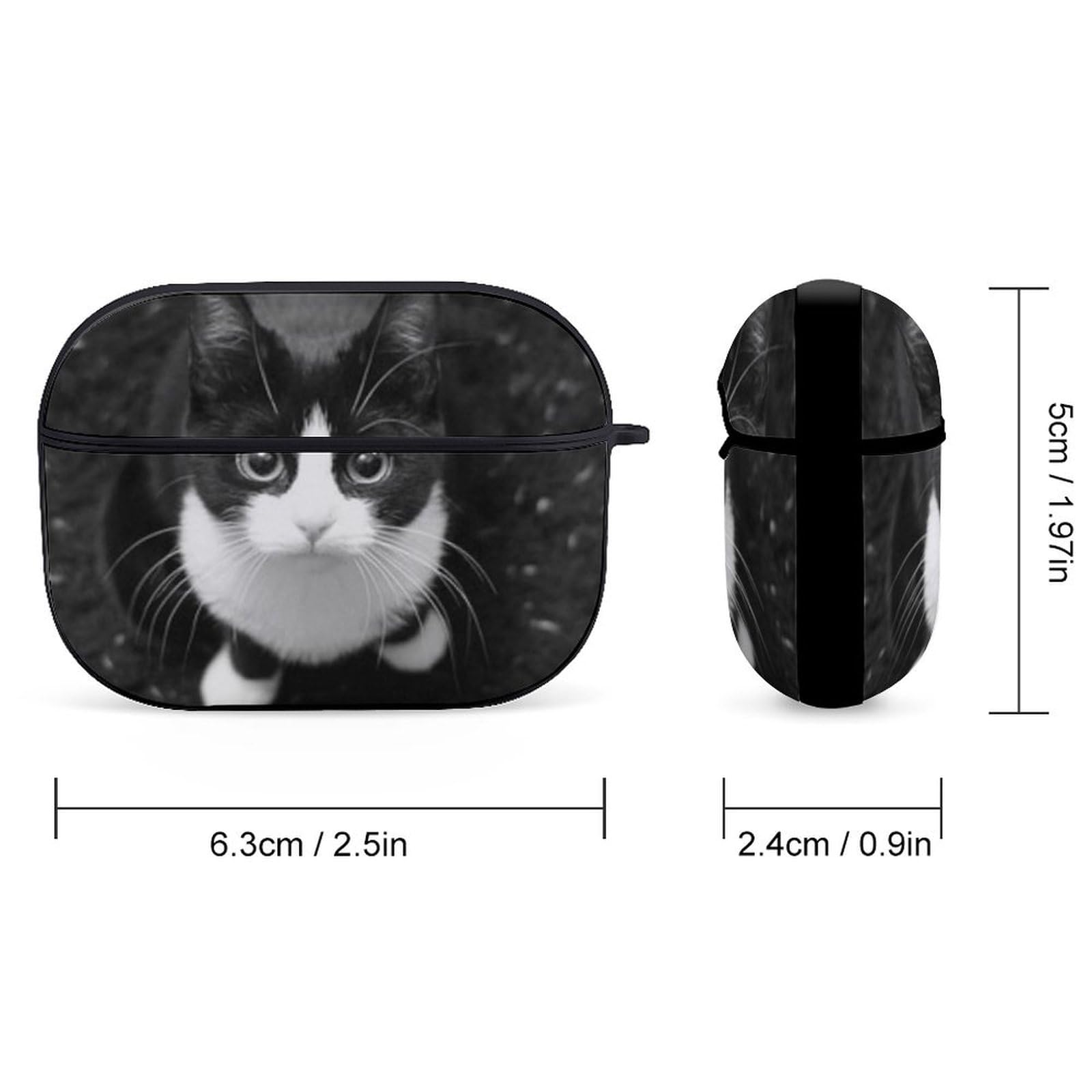 AirPods Pro2 ※白猫 Amazon | AirPods Pro2ケース 猫柄 ねこ 黒猫 かわいい ネコ