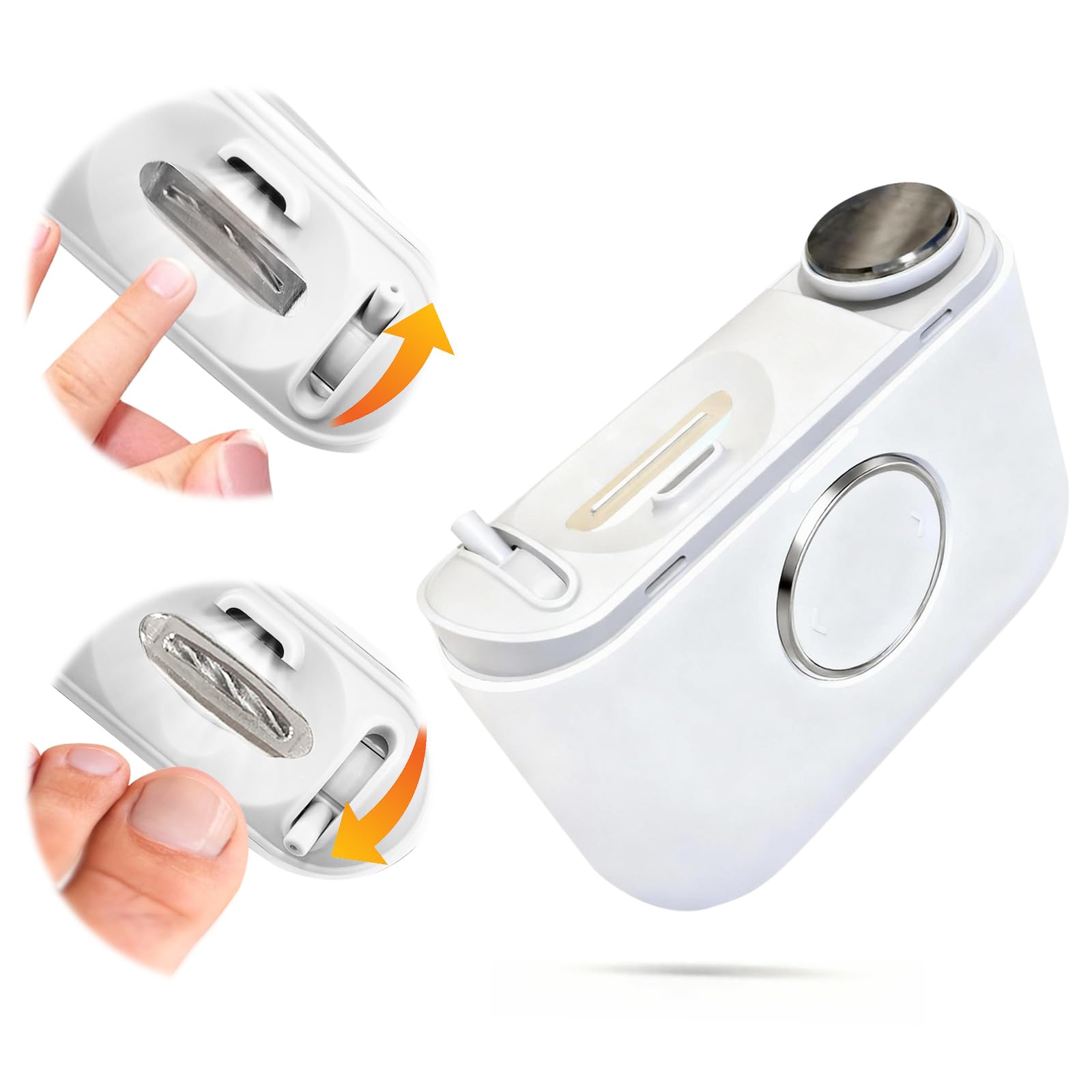 Electric Nail Clipper Adjustable Blade Opening for Thick Nails Electric Nail Clippers for Seniors Adults Baby Electric Nail