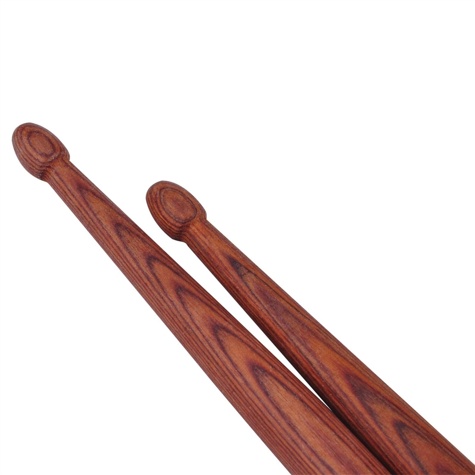 1 Paio Di Bacchette Per Batteria In Legno Massello Di Ferro E Legno Di Pero 5A/5B/7A Bacchette Per Rullante Bacchette per Batteria Principianti (Color : 5B)