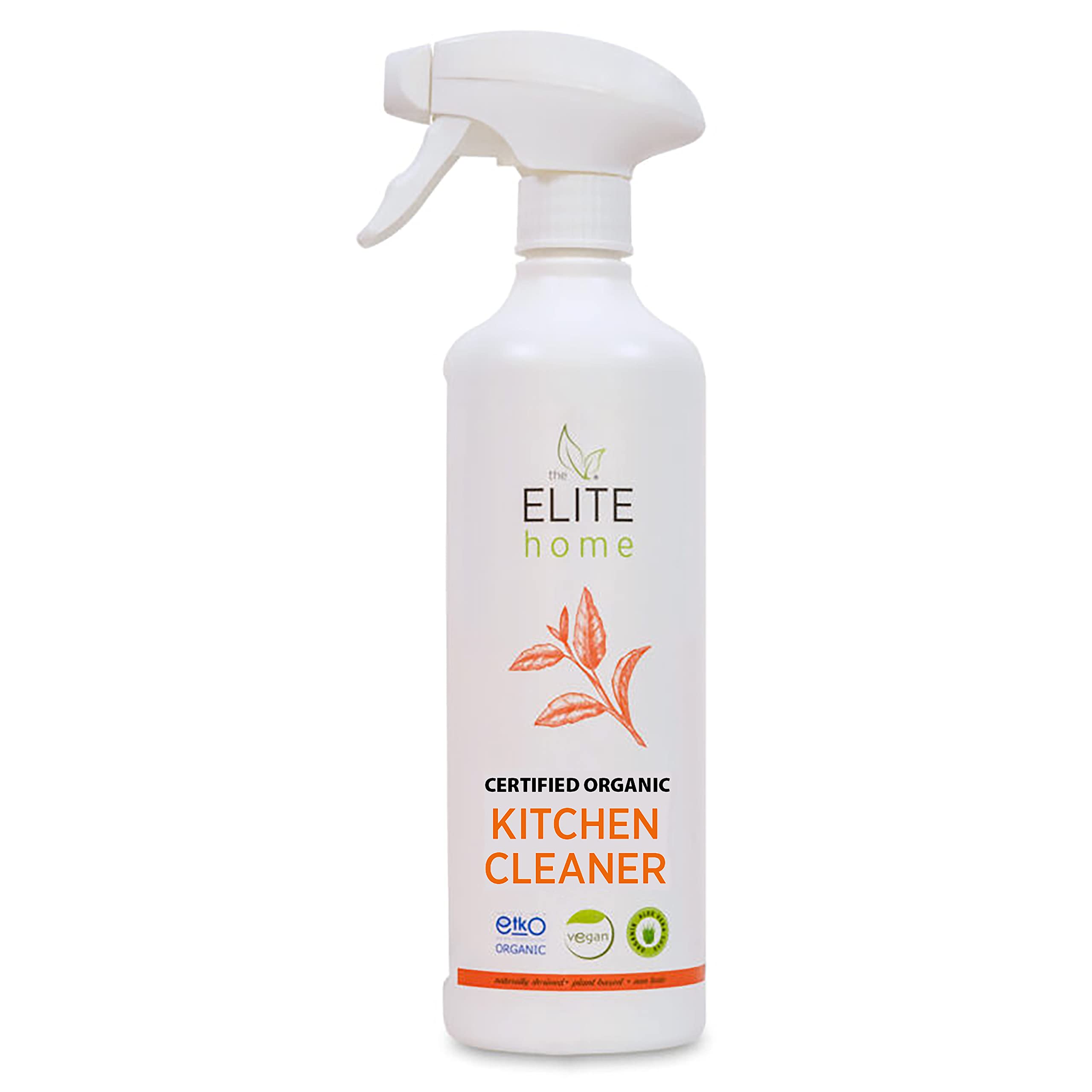 The Elite Home Organik Sertifikalı Mutfak Temizleyici (Portakal, 750 ML)