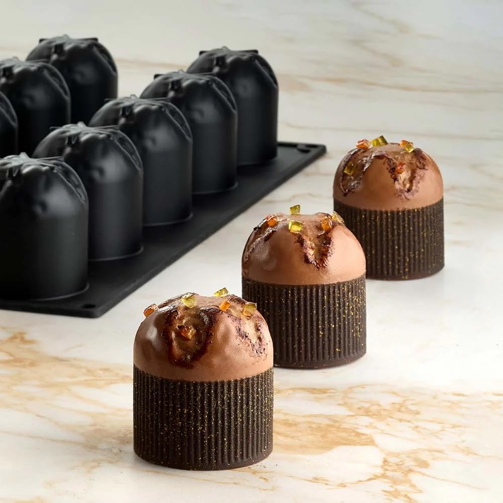 Amazon.com: Pavoni PX43113 Silicone Pan with 15 Panettone Cavities