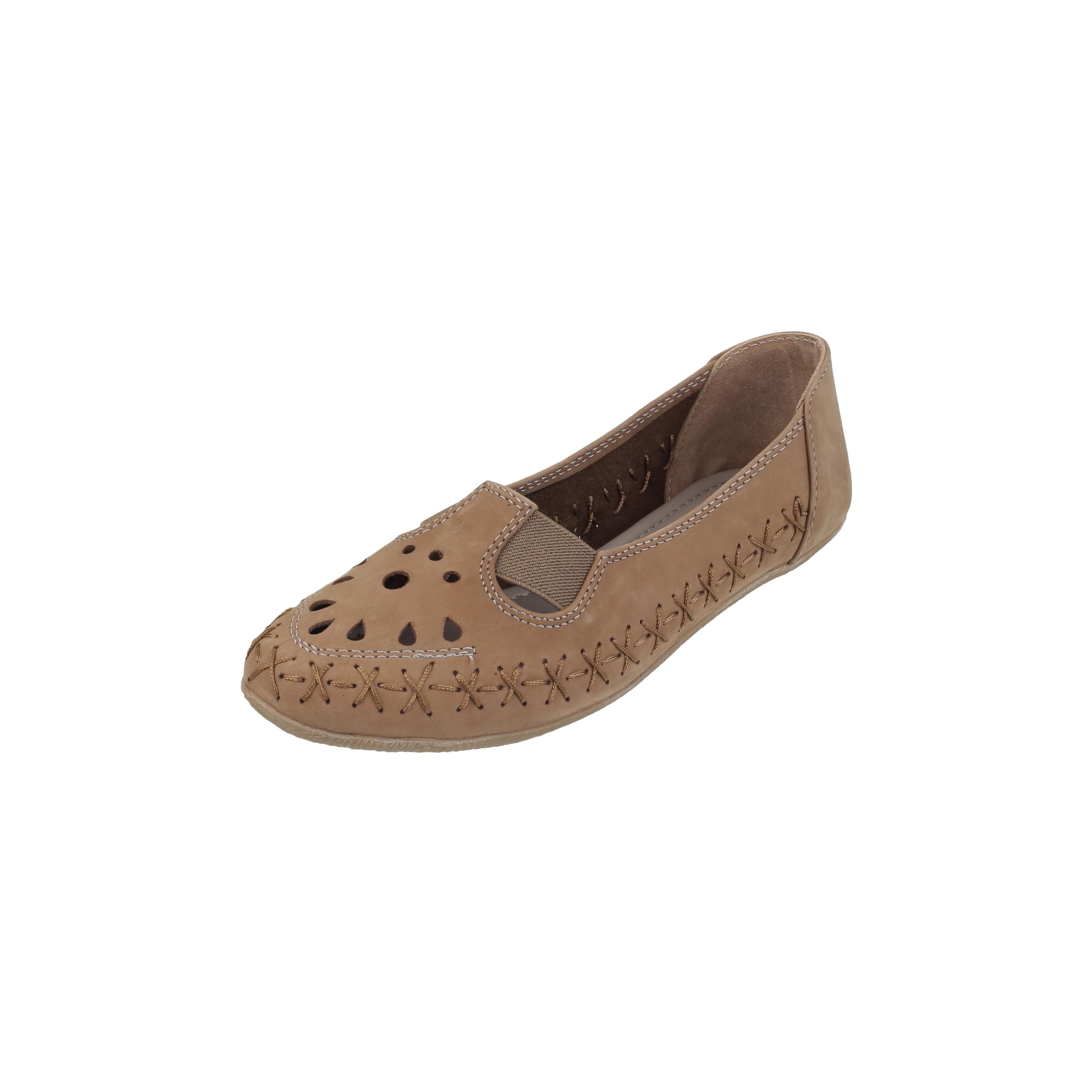 Womens Leather Ballerinas-image-16