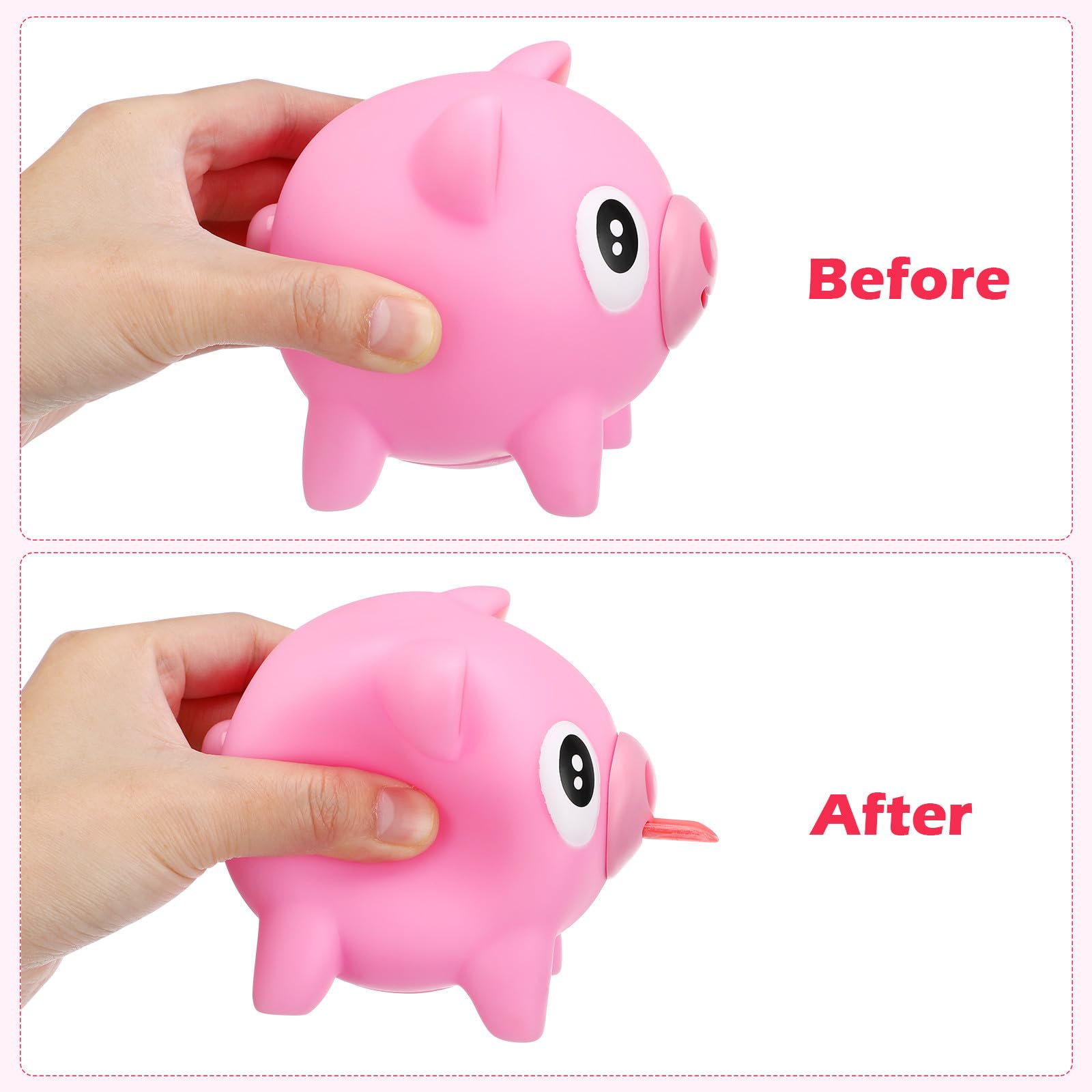 Abaodam Voice Pig Toy Sound Sticking Tongues - Image 3
