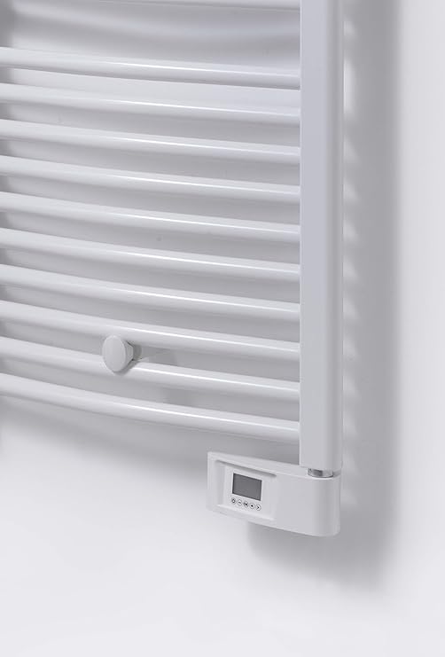 DELTACALOR RPHD081050FB - Radiador eléctrico curvo para baño ...