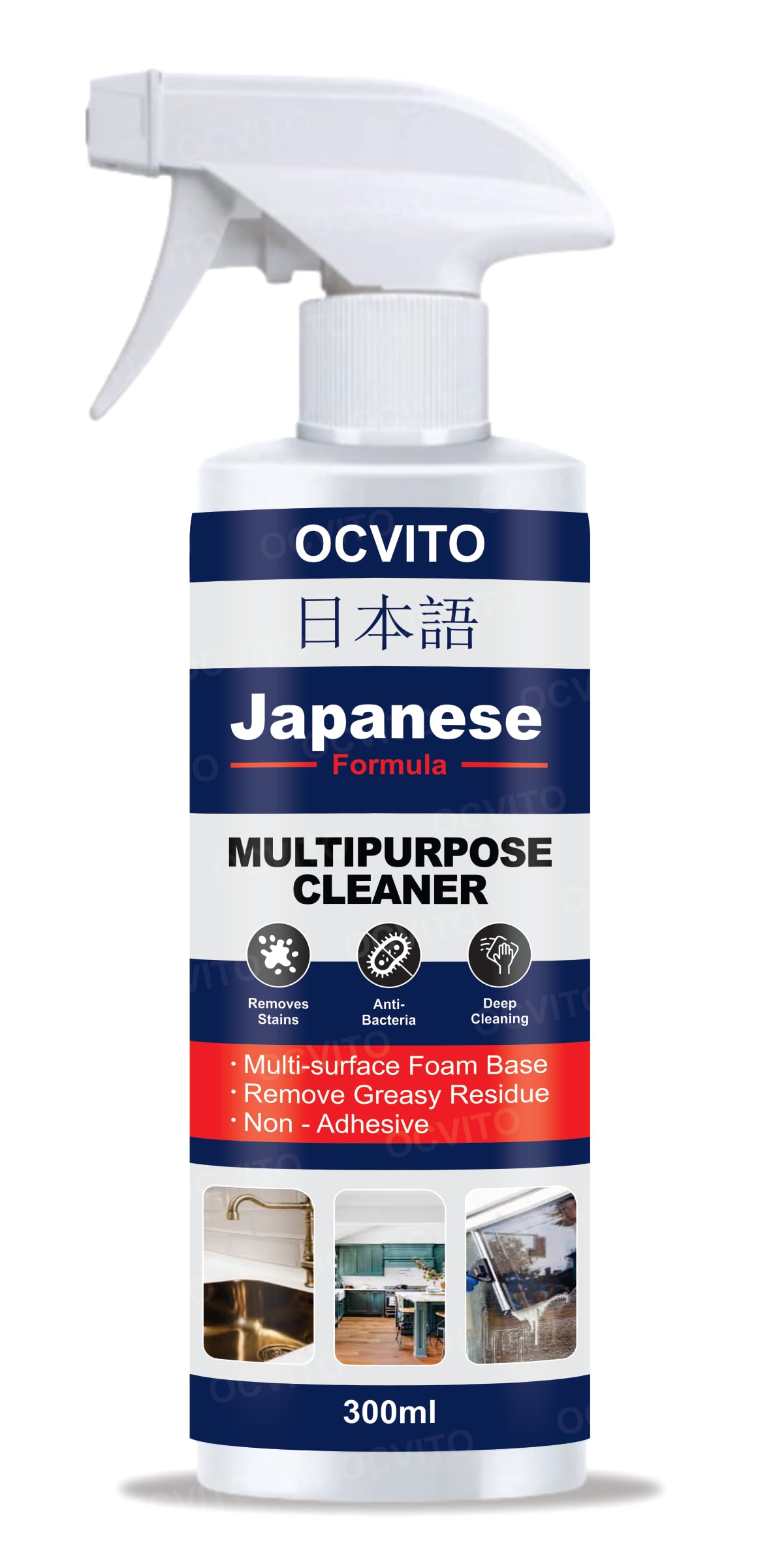 Japanese Multipurpose Cleaner Oxalic Stain Removal Spray for Tiles