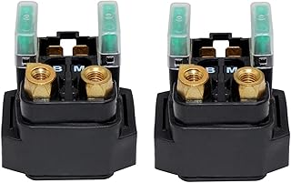 Starter Solenoid Relay for Yamaha ，ATV Starter Solenoid for YFM 350 400 450 660 - Raptor Grizzly Kodiak Wolverine Big Bear -for Yamaha 2003 2004 2005 2006 2007 2008 (2 Pack) by Lucky Seven