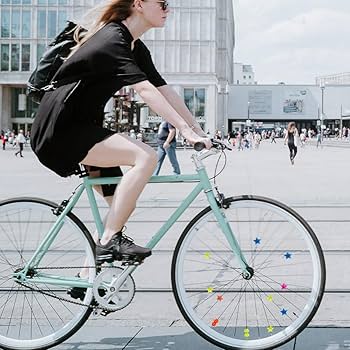 36 PCS Bike Spoke Beads Glow Accessories Wheel Decorations Random Color