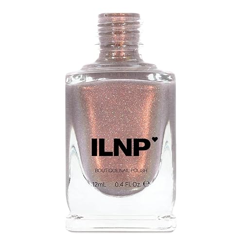 Miniatura 1573 de ILNP Madison Ave Esmalte de uñas holográfico metálico rosa antiguo