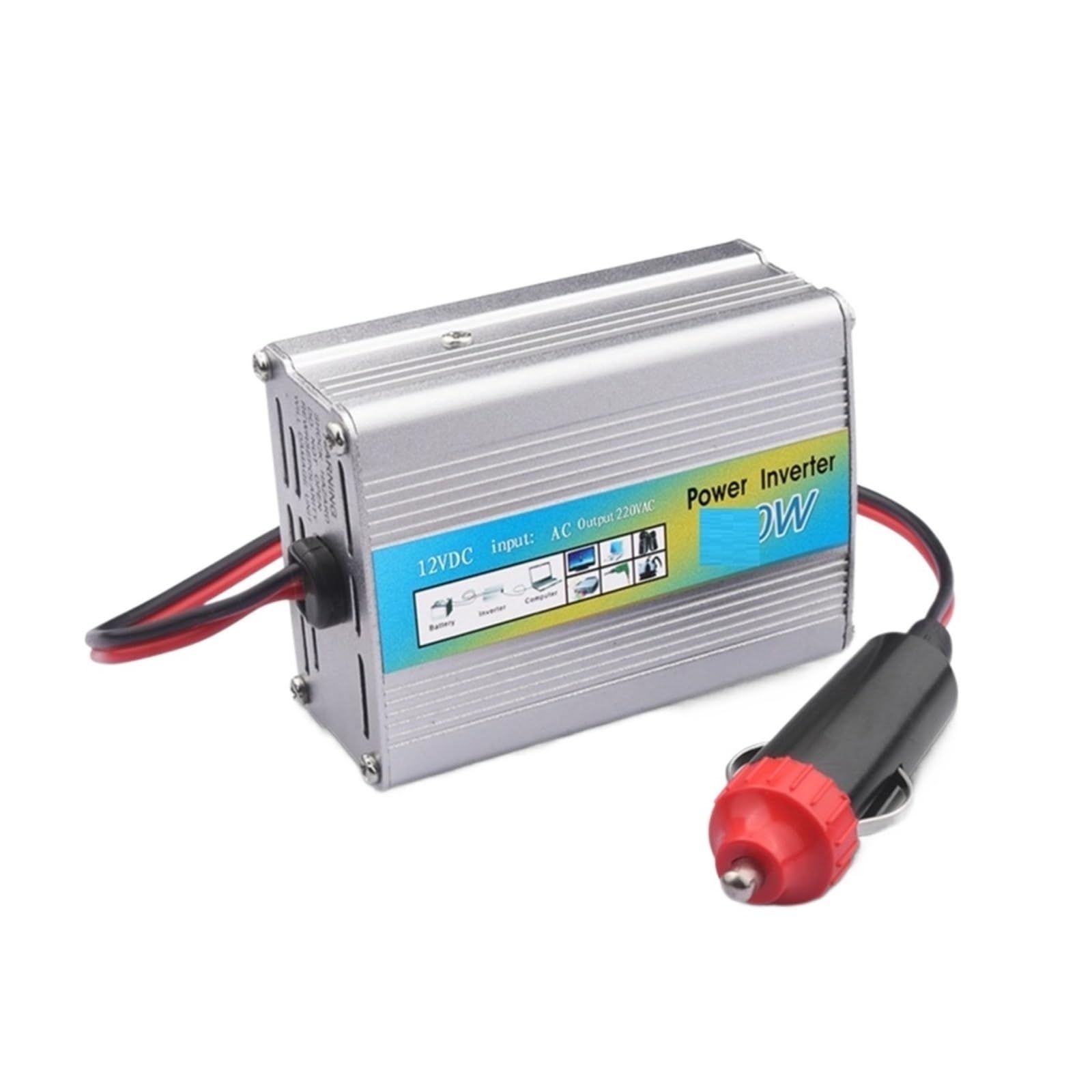 Microinversor Solar Micro Inversor Multifuncional 200W 150W 100W Interfaz De Salida USB Universal De Tres Puertos(100W)