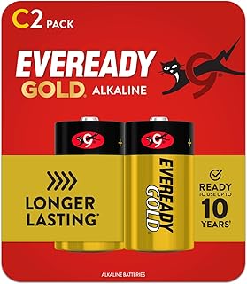 Envirofit ENERGIZER C2 EVEREADY Alkaline Battery, 2 Count (Pack of 1)