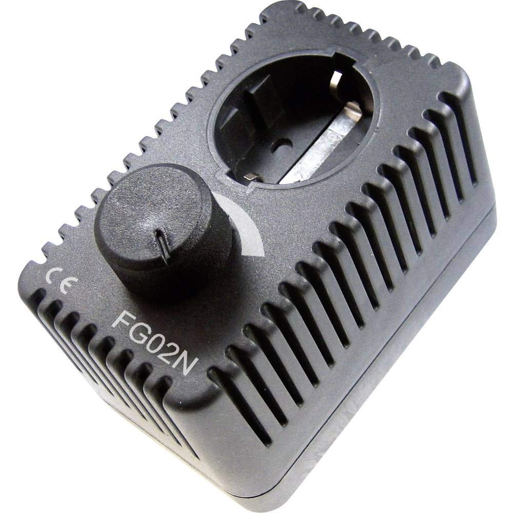 Kemo Controlador de potencia FG002N 230 V/AC para cargas resistivas o inductivas. Control de potencia continuo. Manejo de potencia corta hasta 1600 vatios