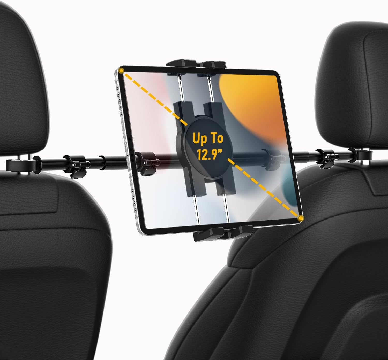 Dedicated Central Headrest Mount for Apple iPad Mini 4 (sku 33237)