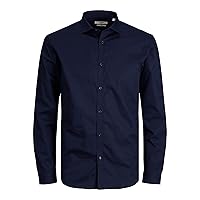 JACK & JONES Jprblacardiff Shirt L/S Noos, Camicia Uomo