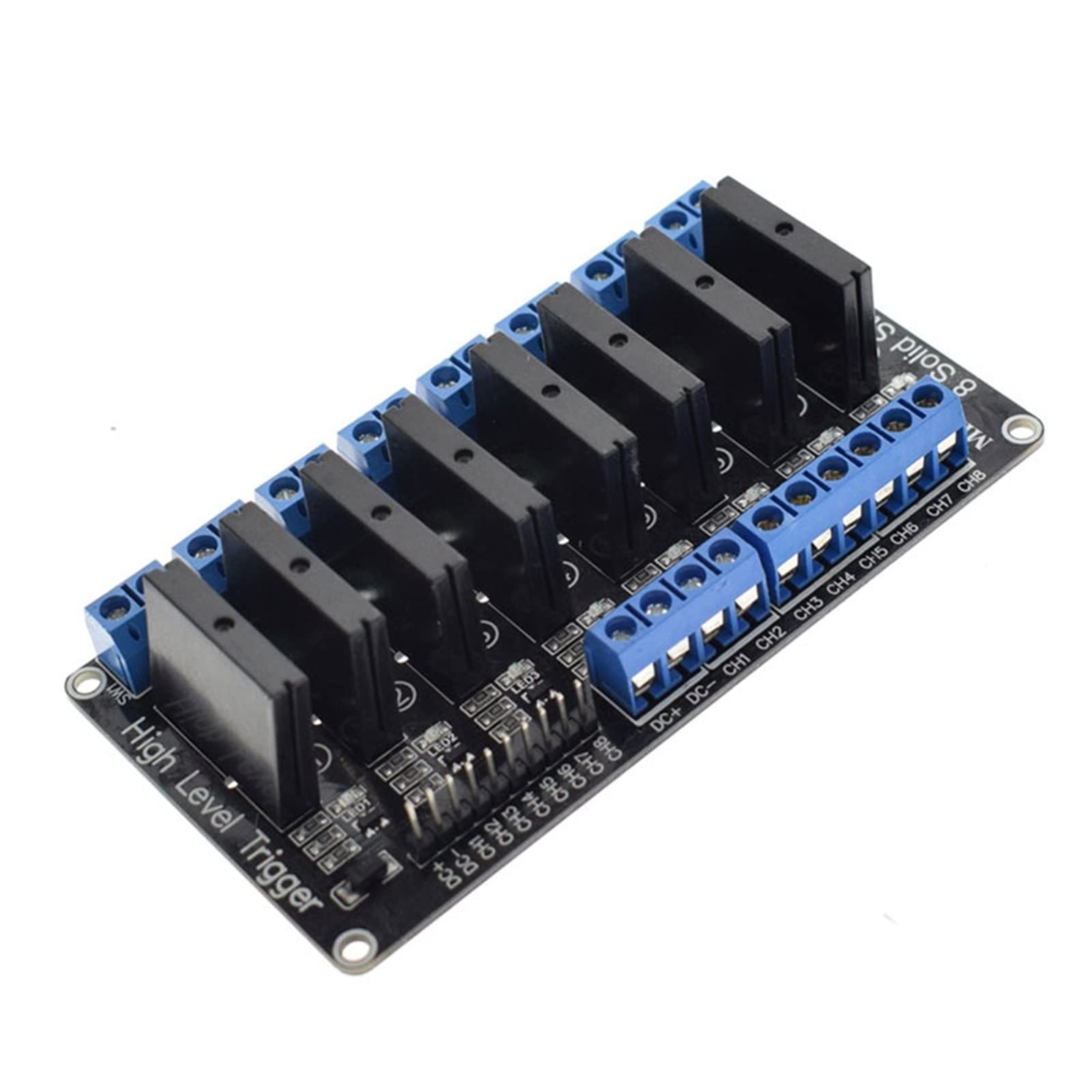 CSKWLLNBC 1/2/4/8 Channel Solid State Relay G3MB-202P DC-AC PCB SSR in 5VDC Out 240V AC 2A
