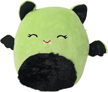 Squishmallows Official 8 Inch Halloween Squad Chose Cleo Cat Otto Reaper Karlie Devil Lester Latte Leap Green Bat