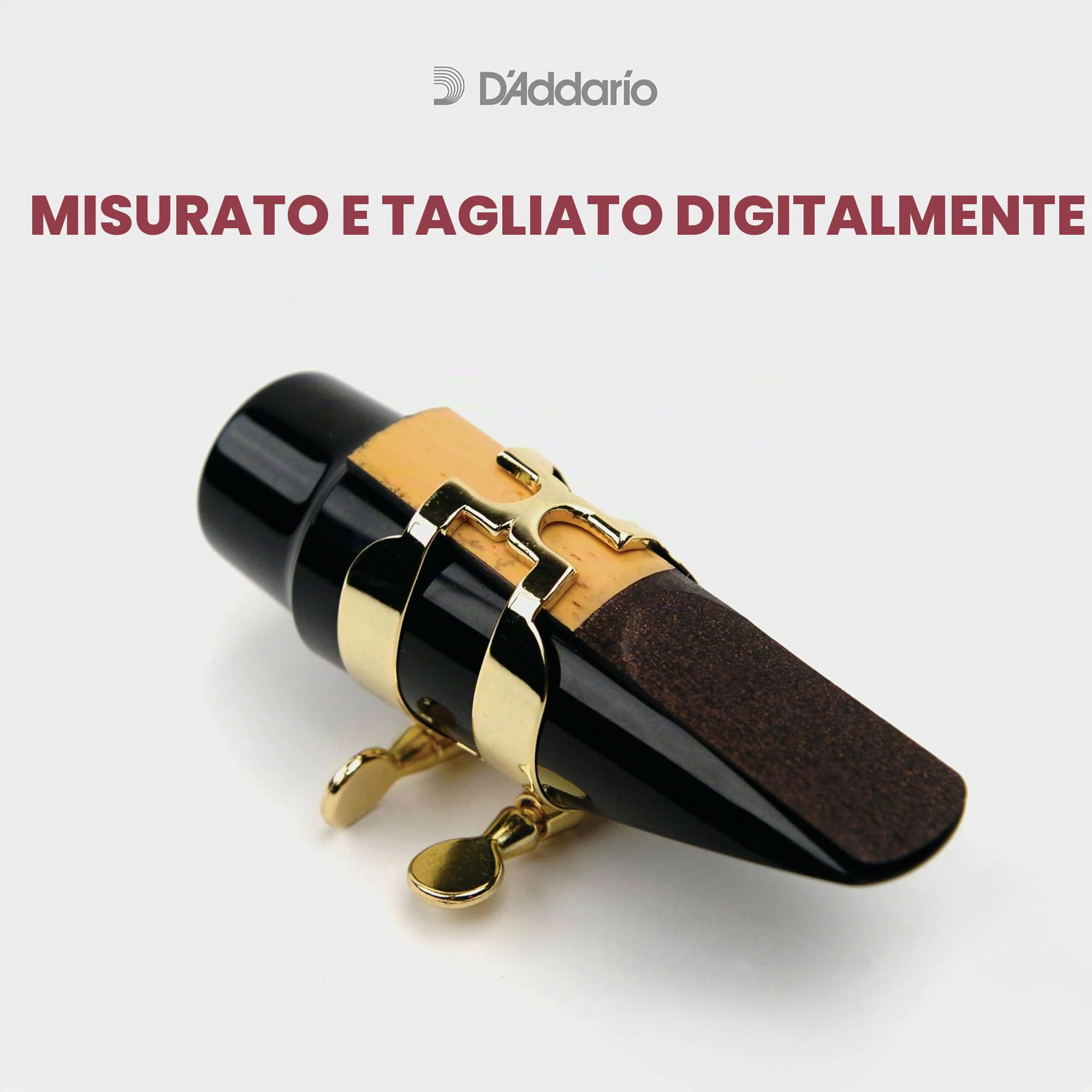 Confezione da 5 ance Rico Plasticover per sassofono baritono, durezza 2,5