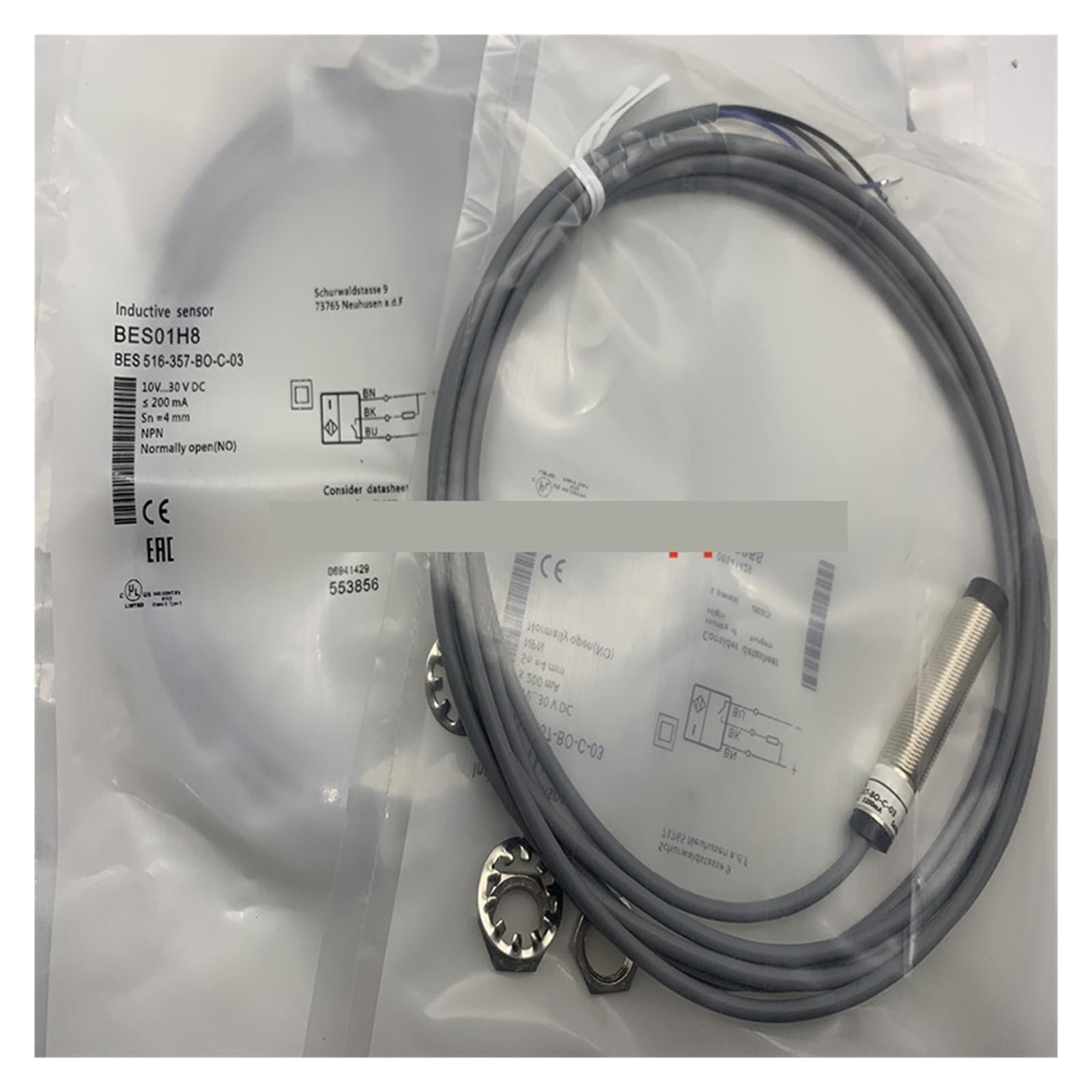 Capteur BES01CC BES516-326-AO-C-PU-05 interrupteur de proximité inductif