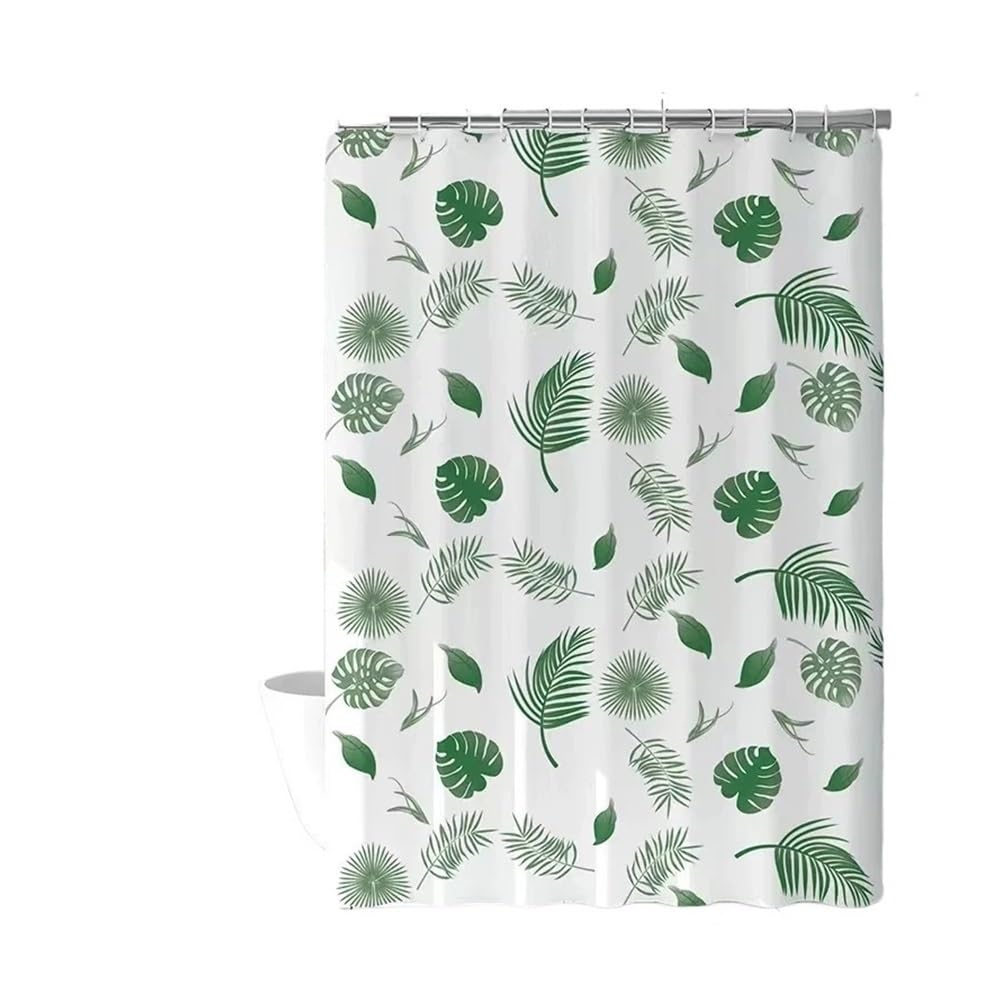 AIMANQI Bathroom Shower Curtain Can Be Scrubable Light Opaque Bath(120 * 180cm)