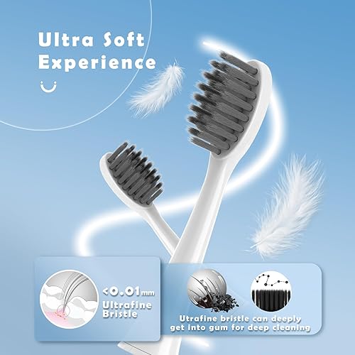 Miniatura 4 de Compatible con cabezales de repuesto para cepillo de dientes eléctrico para adultos Burst con tapas de cubierta antipolvo, ajuste perfecto con