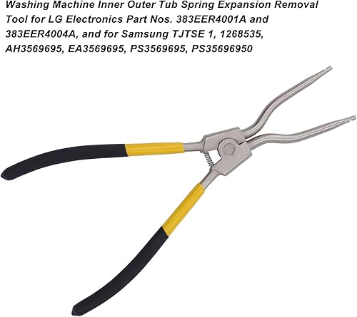Miniatura 5 de 383EER4004A Herramienta de expansión de resorte de bañera interiorexterior, herramienta de eliminación de resorte, construcción de metal, reemplazo