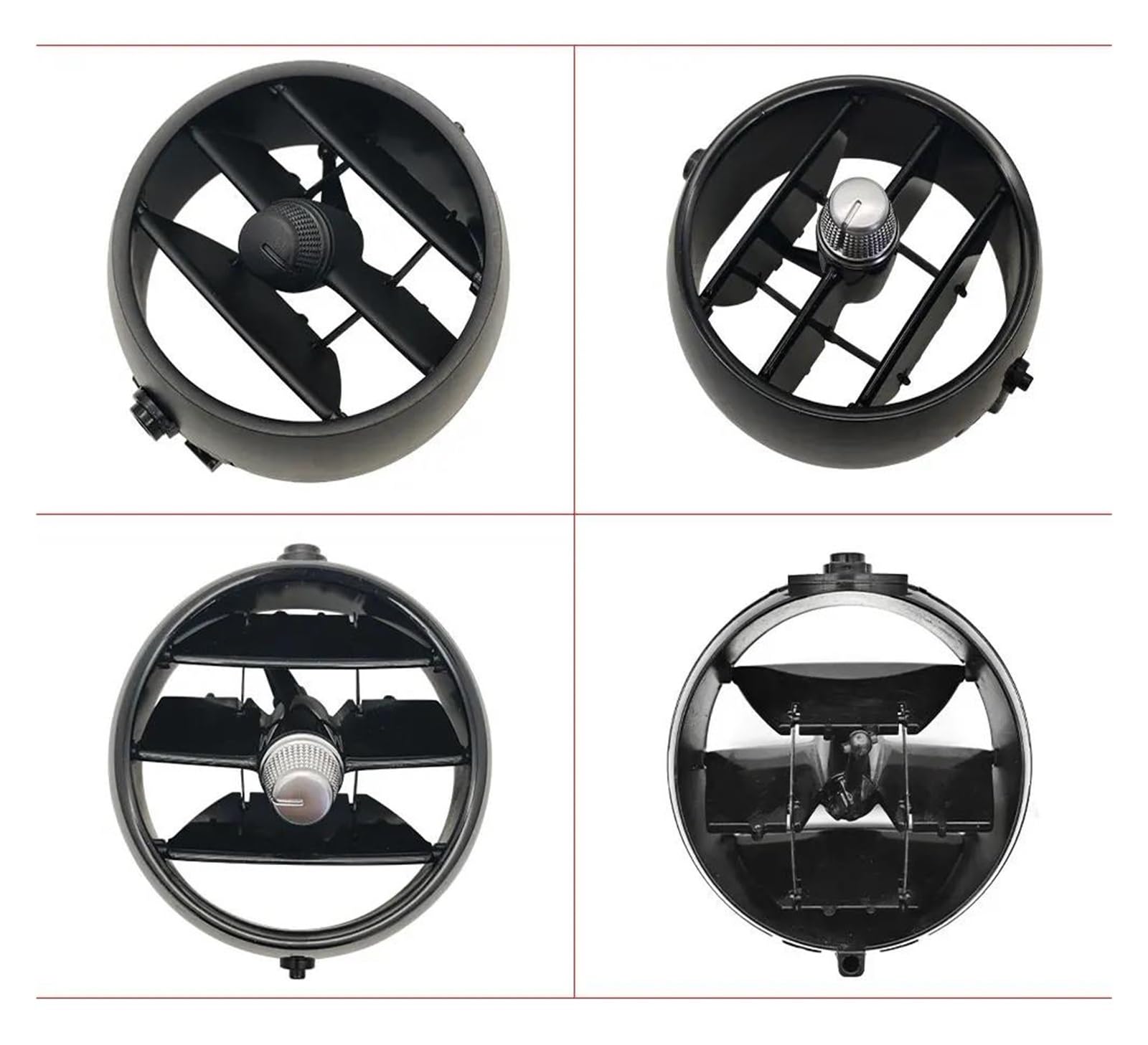 Ventilación Aire Acondicionado Rejilla De Ventilación Delantera Para Mercedes Para Benz Para Vito Clase V V260 W447 W448 2016-2019 Salida Aire Coche(Model B)
