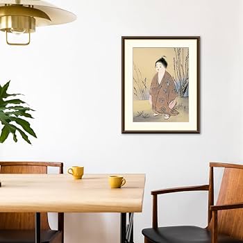 Amazon｜無我 横山大観 42×34㎝ F4 J2-001 額入り アート 絵画