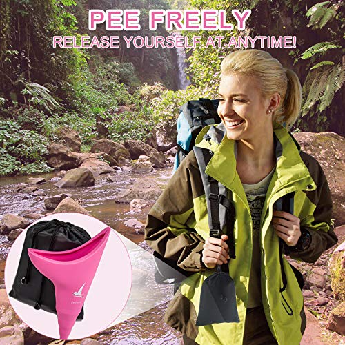 Female Urination Device,Female Urinal Funnel Foolproof Allows Women to