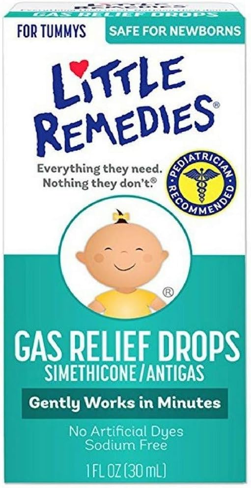 Little Remedies Gas Drops 1 oz -Pack of 3