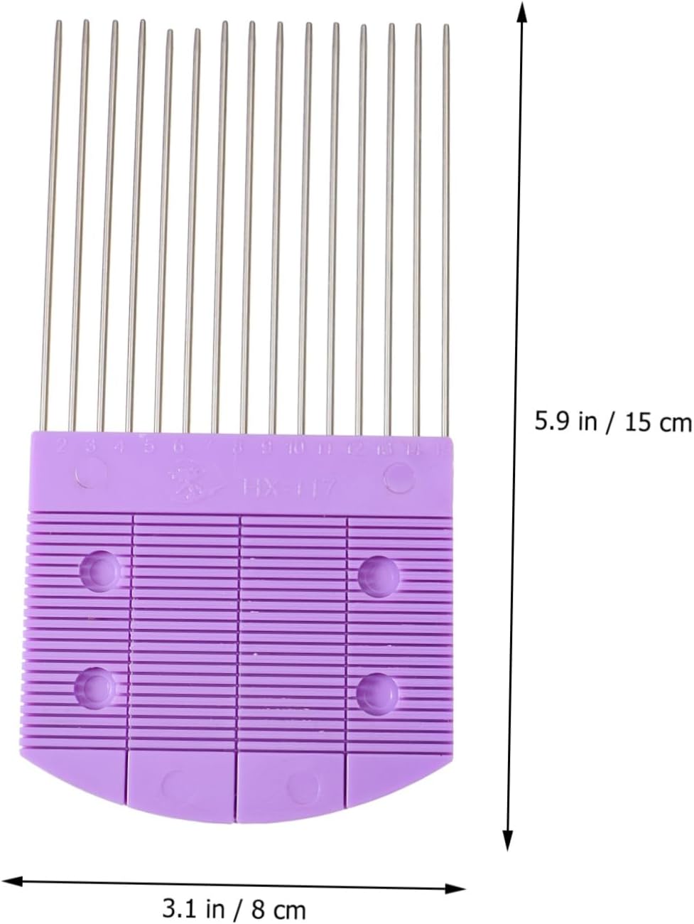 NUOBESTY 2Pcs Quilling Combs for Paper Crafting DIY Paper Flower Tools Essential Quilling Supplies for Beginners and Experts for Card Making and Scrapbooking