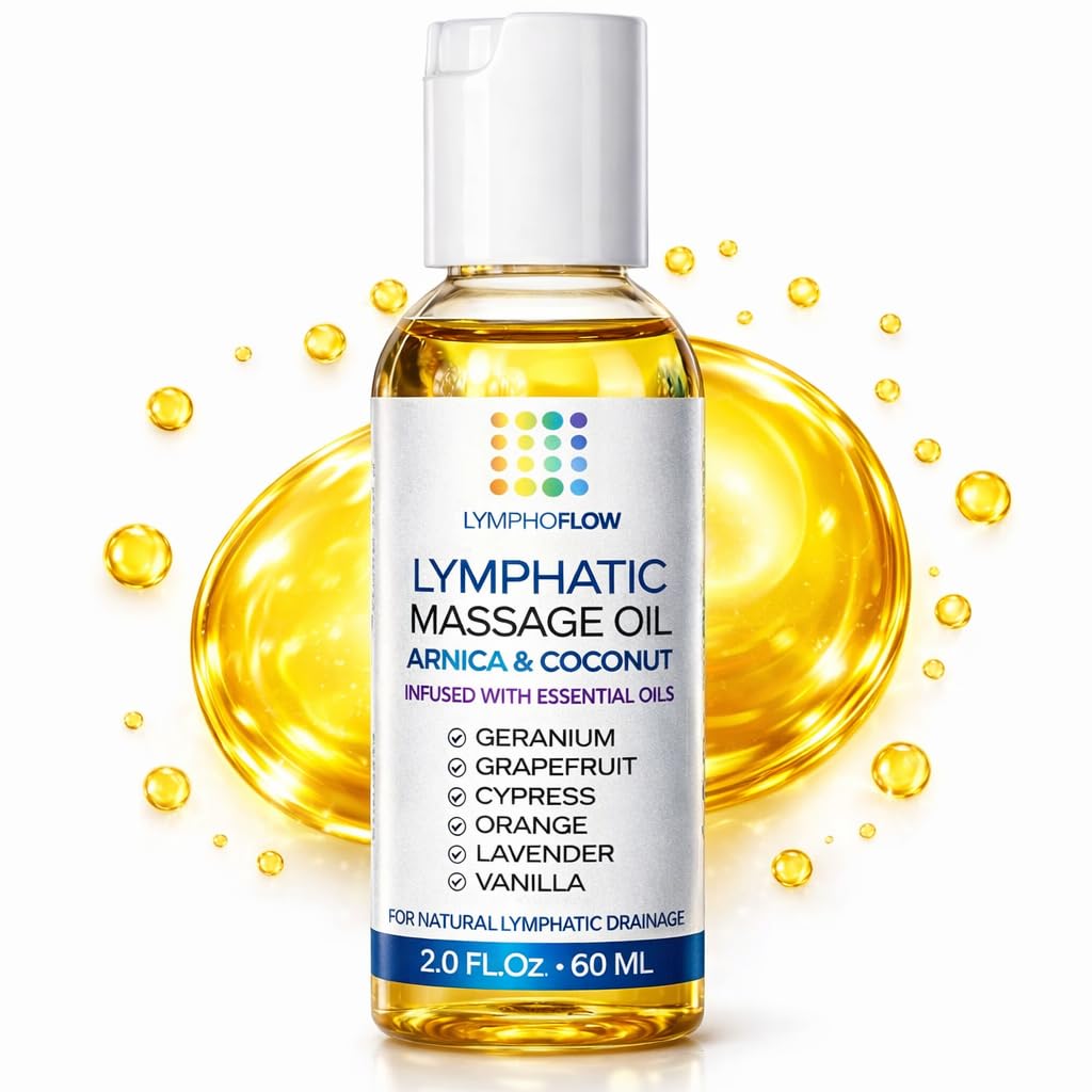 Amazon.com: Lymphatic Drainage Massage Oi for Massage Therapy - Arnica and  Coconut Oil for Manual Lymph Drainage & Post Surgery Recovery for  Liposuction, 360 Lipo, BBL,Tummy Tuck, Lymphedema, Lipo Foam-2.0 oz :