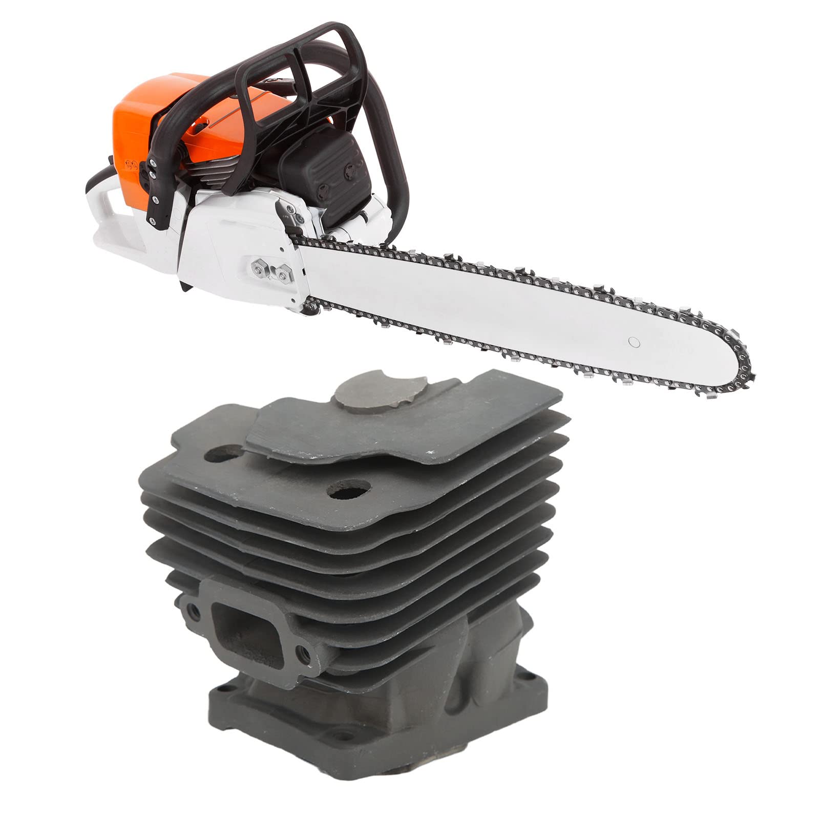 Kit de cilindro de pistón de motosierra, Kit de cilindro de pistón revestido de motosierra 11140‑020‑1205 Reemplazo de 47 mm de diámetro interior para STIHL MS 362