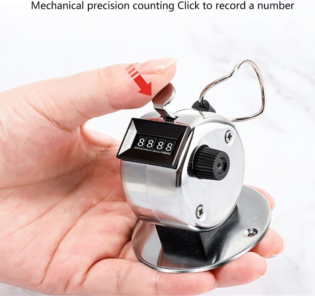 REDYY Clickers Counter,Clickers Counter Handheld Easy Thumb Tallies Button Clicks Counter for Sport Event Ticket Counting People image 5