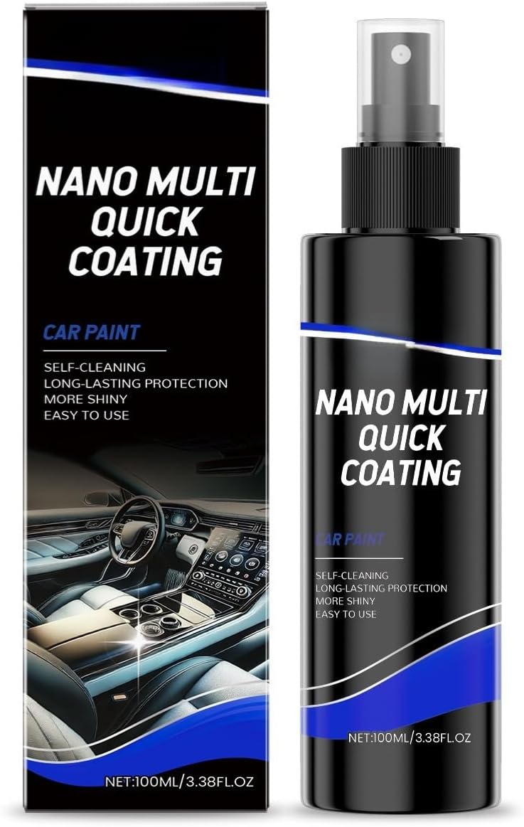 Car Interior Cleaner, Easy Application, Fiber-Penetrating, Gentle for Car Interiors(3PCS)