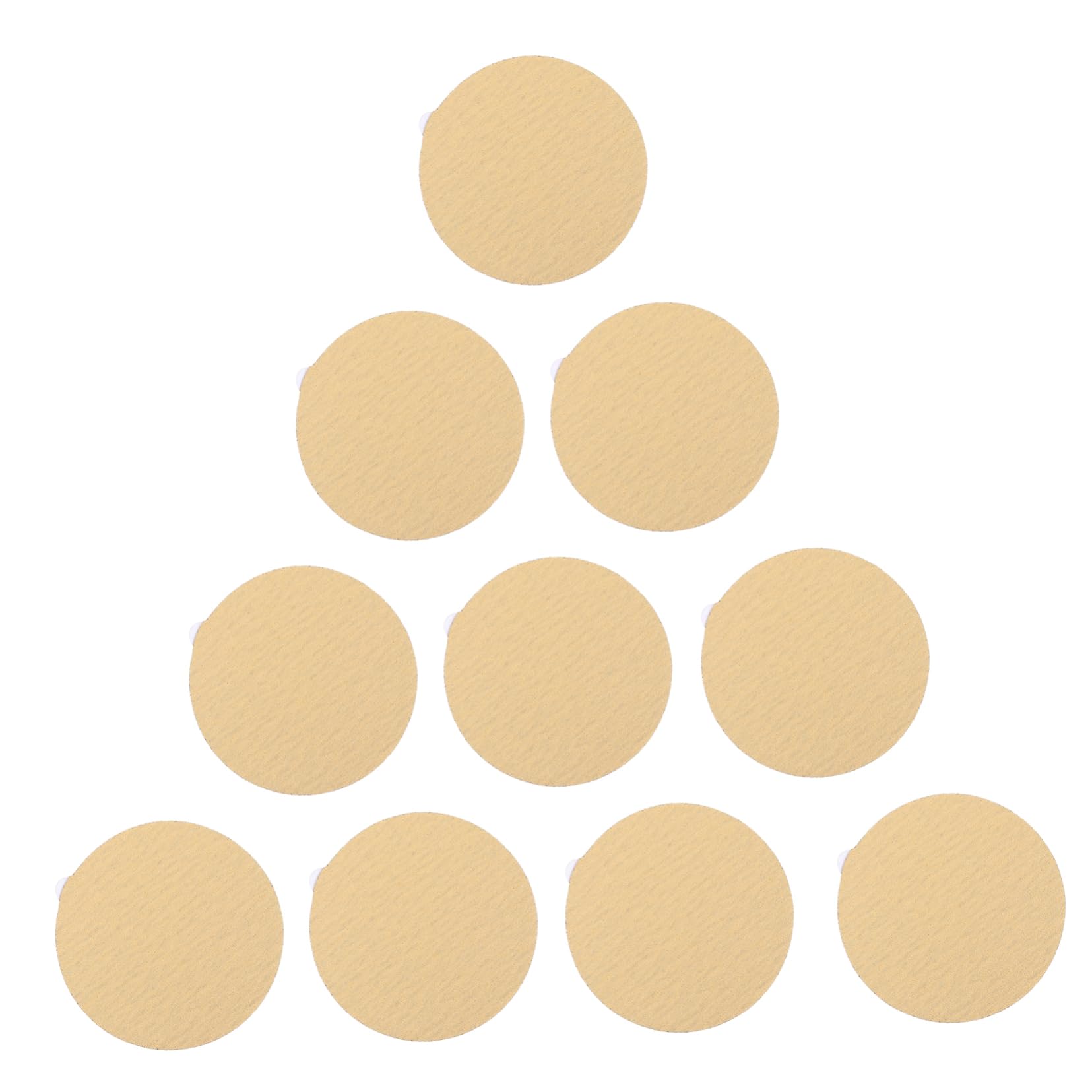 DECHOUS 10pcs Self Adhesive Sanding Discs Grit for Polishing Sanding with Clogging Coating Electrostatic Design for Easy Installation and Removal