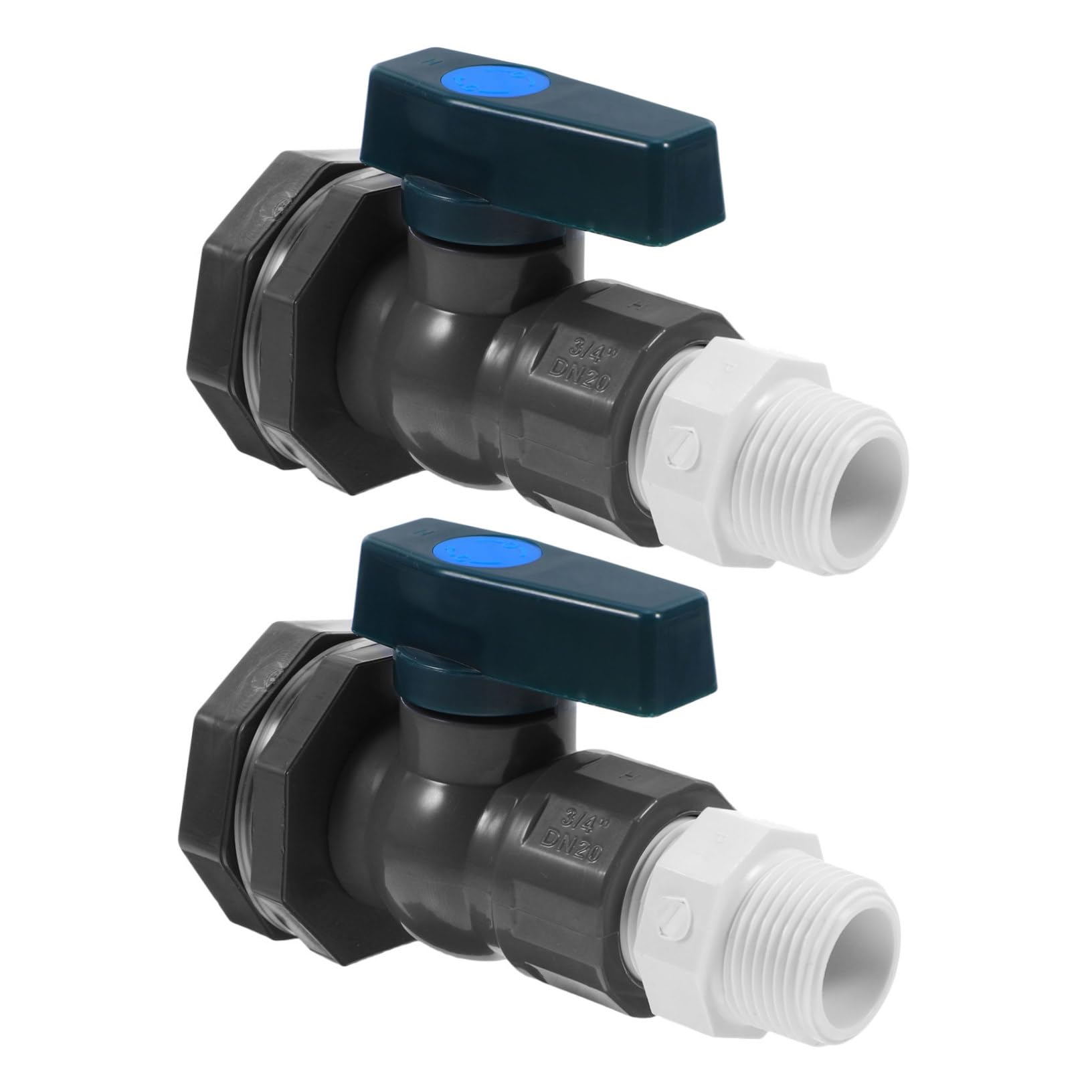 Robinet cuve eau pluie PVC anti-fuite pour remplacer une vanne cassée