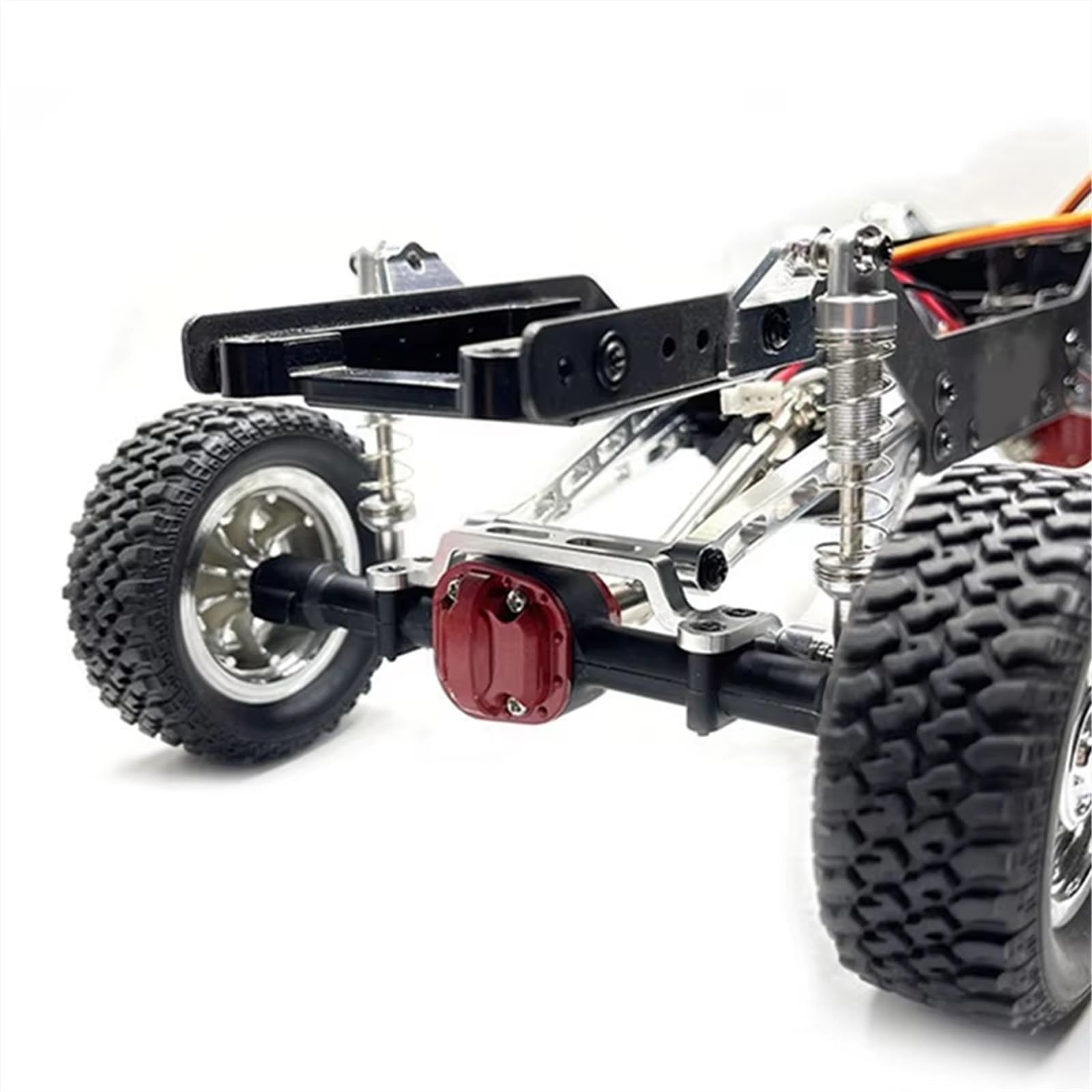 Compatible con MN para MN78 D90 D91 D96 para MN98 para MN99S Repuestos para Coche De Control Remoto Actualización del Conjunto De Eje Delantero Y Trasero Accesorios RC