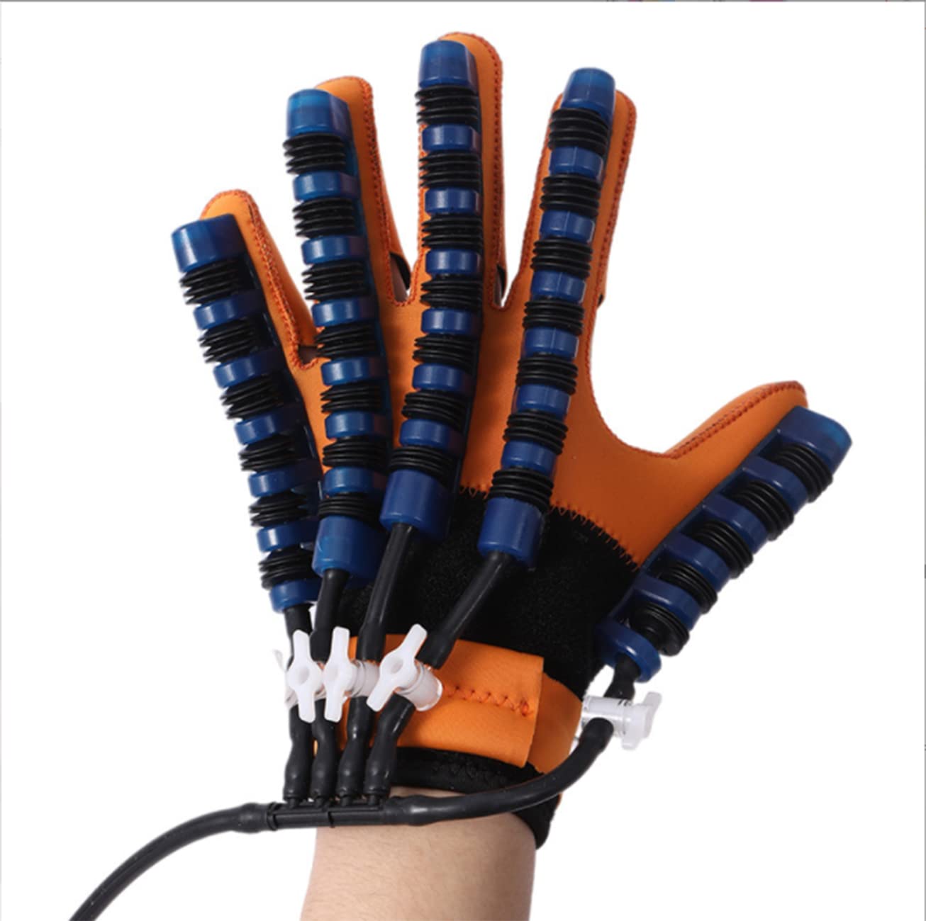Ortesis Muñeca Ajustable para Dedos, Ejercicio de Tendones para Hemiplejía de Accidente para Accidentes Cerebrovasculares Pacientes con Hemiplejia lefthand,Large