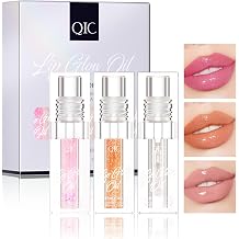 3PCS Color Changing Lip Oil Set,Magic Color Changing Gloss Big Brush Head Long Lasting Moisturizing Smooth Non-Sticky Transparent Plumping Oil for Lip Care and Dry LipsSet A