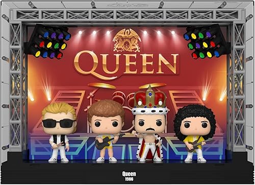 Miniatura 2 de Funko POP! Moments Deluxe: Queen - Estadio de Wembley - Figura de vinilo coleccionable - Idea de regalo - Producto oficial - para niños y adultos -