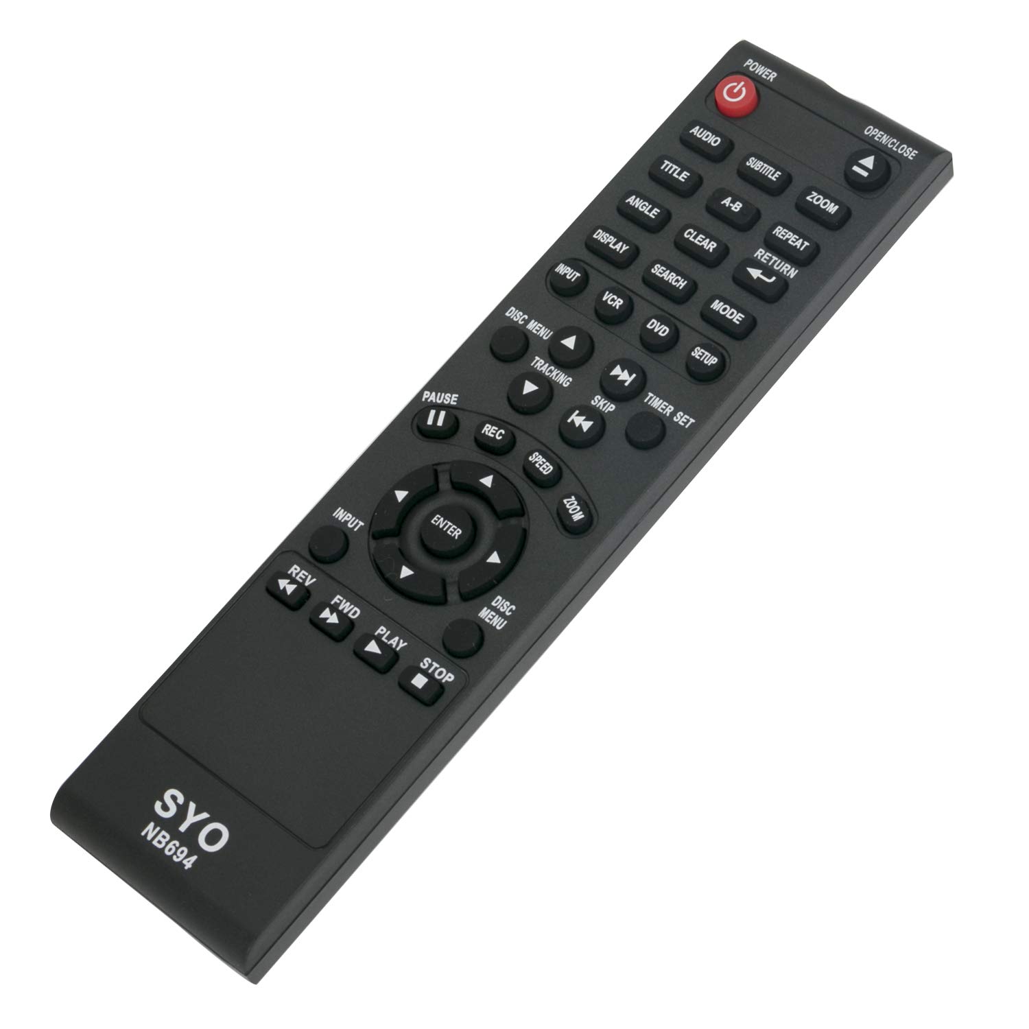 AIDITIYMI New NB694UH NB694 Replace Remote Control fit for Sanyo FUNAI DVD VCR Combo Player FWDV225F DV220FX5
