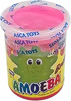 Amoeba Atoxica – Brinquedo Divertido, Sensorial e Anti-Estresse – Massinha Estica, Modela e Relaxa – Crianças acima de 3 anos (Rosa)