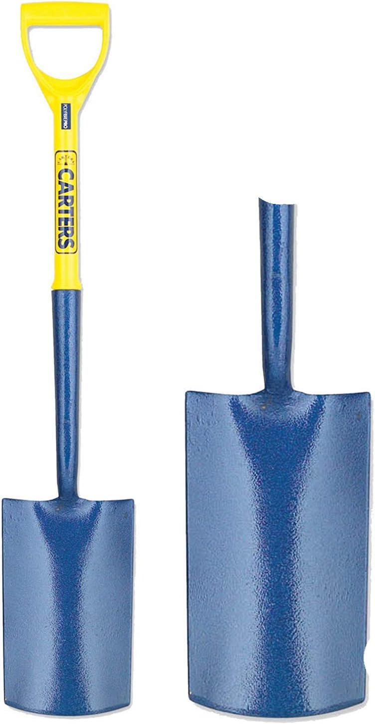 Pegdev - Carters Trenching GPO Trencher Shovel Spade Poly Fibre Polyfibre 2 Way with Lug