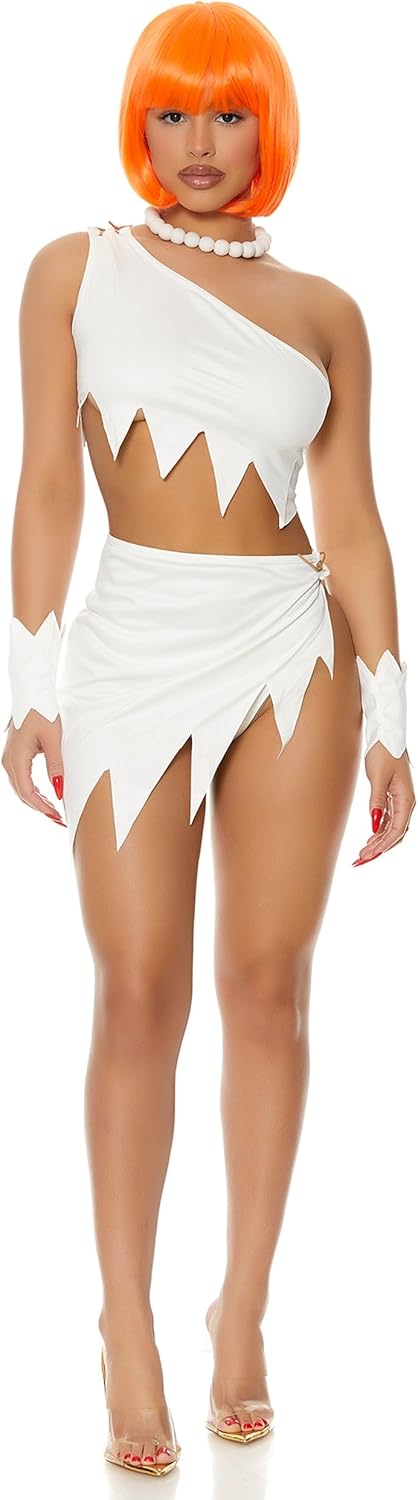 Forplay womens A Bedrock Babe Sexy Cartoon Character Costume - Image 4