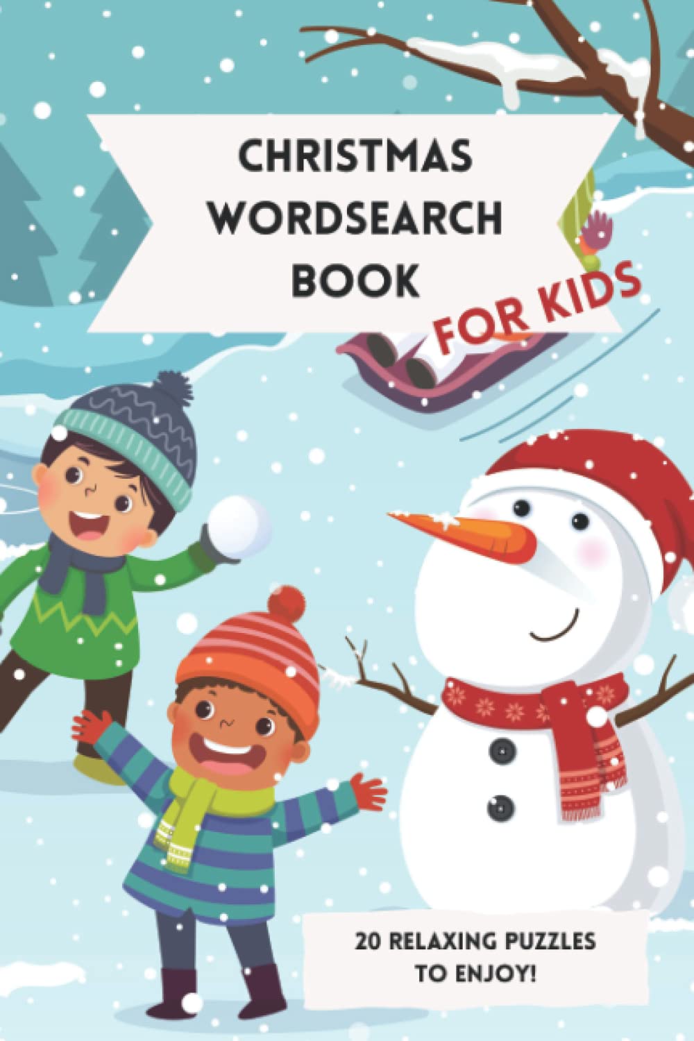 Christmas Wordsearch Book for Kids