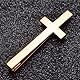 Asienice Krawattennadeln Kreuz für Herren Krawattenklammern mit goldenem Kreuz Krawattennadel Gold Kreuz Anstecknadel Krawattennadel Silber religiöse formelles Business-Hochzeitszubehör