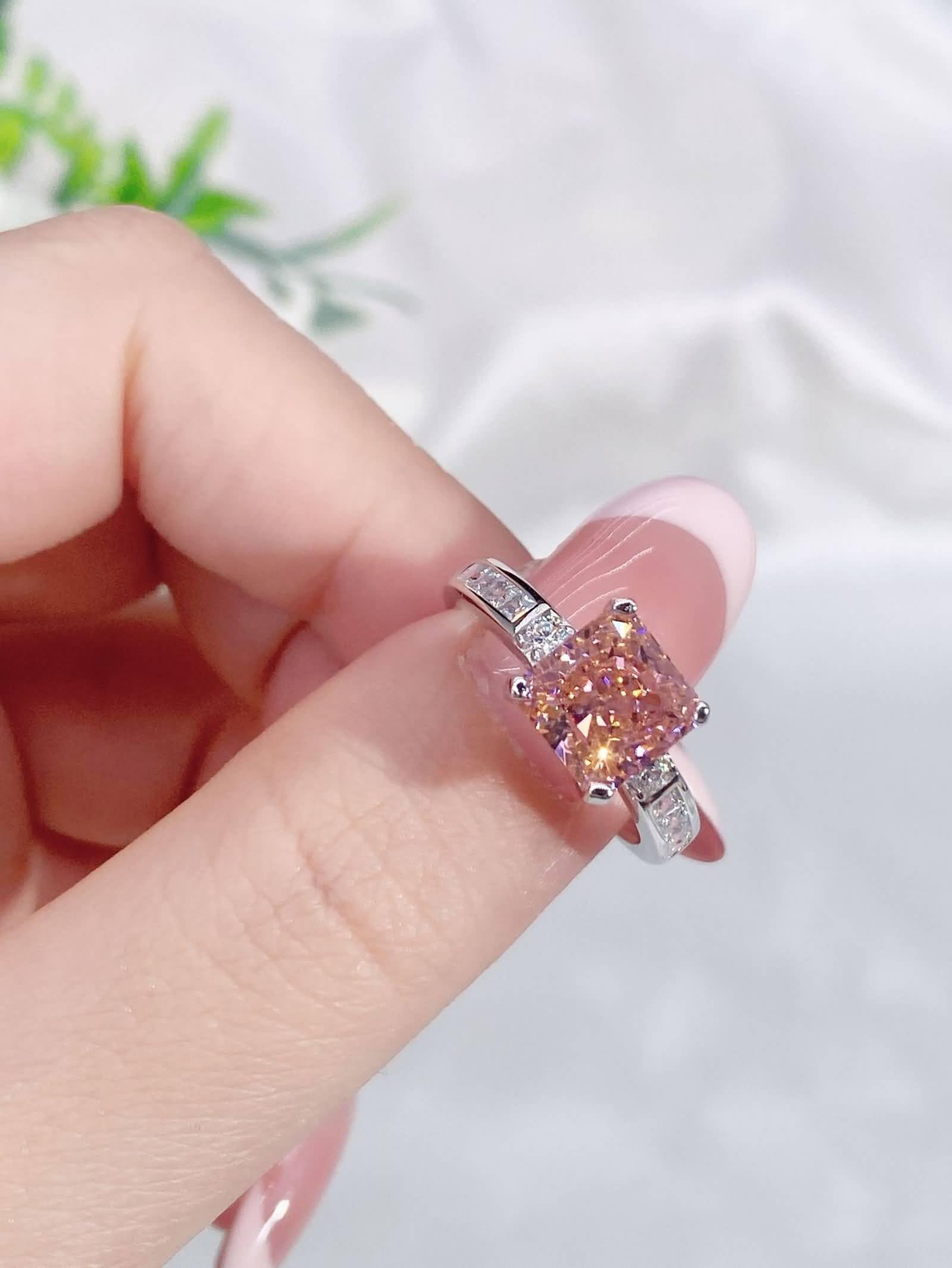 Szerokie obrączki ślubne z białego złota próby 750 dla kobiet, bez kamienia szlachetnego, pierścionki damskie, złoto, prawdziwe, 9K / 14K / 18K białe złoto / Pt950 platyna, rozmiar 47 (15,0)-65