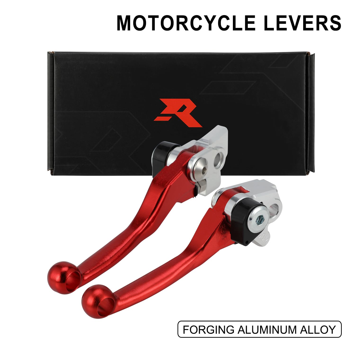 Leva Frizione Moto Dirt Bike Leva Freno Frizione Pieghevole Regolabile per Beta RR 300 2T 300 X-Trainer RR 350 390 RR 430 4T Enduro Dirt Bike Motocross Rosso