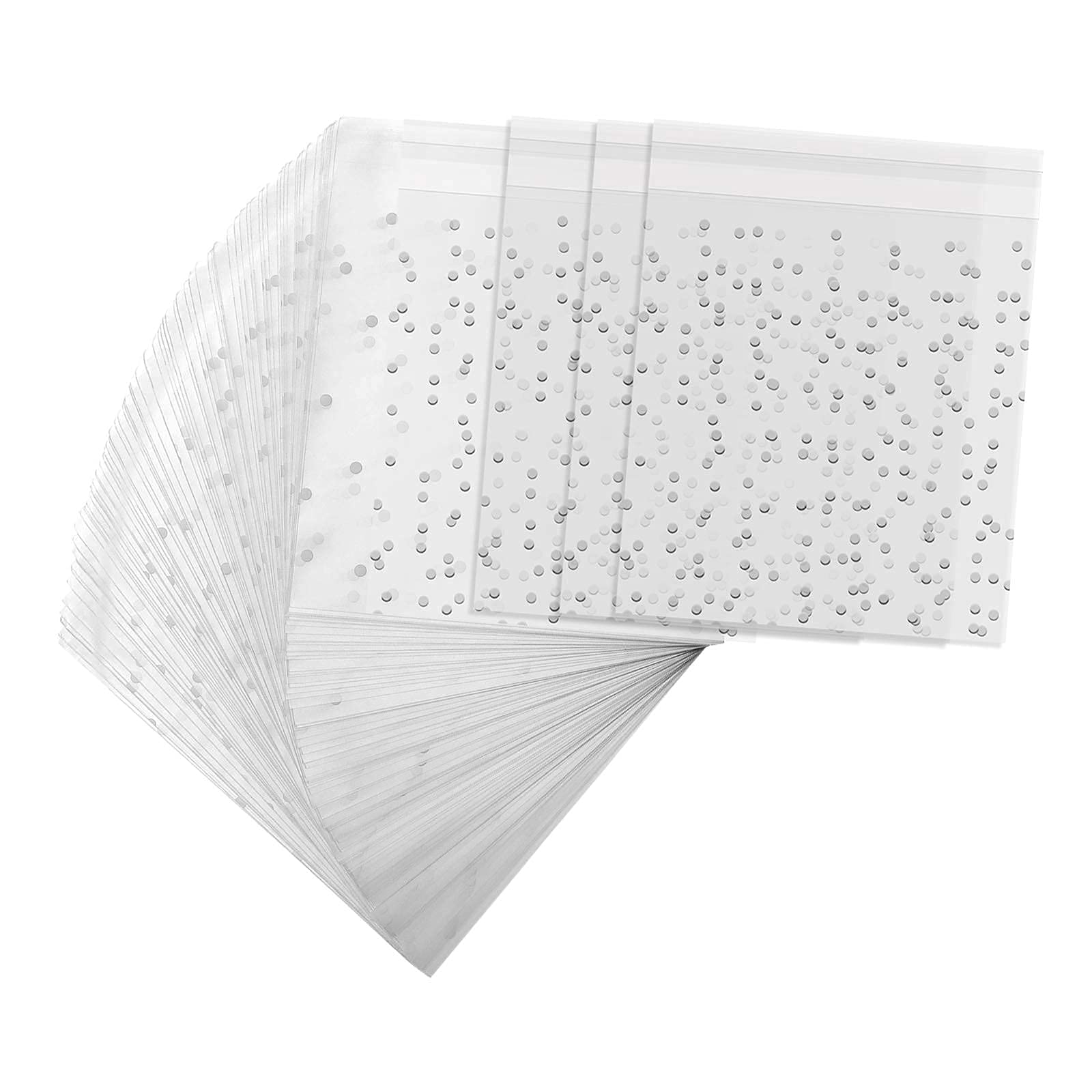 Pinsheng Lot De 200 Sachets En Cellophane Autocollants - En