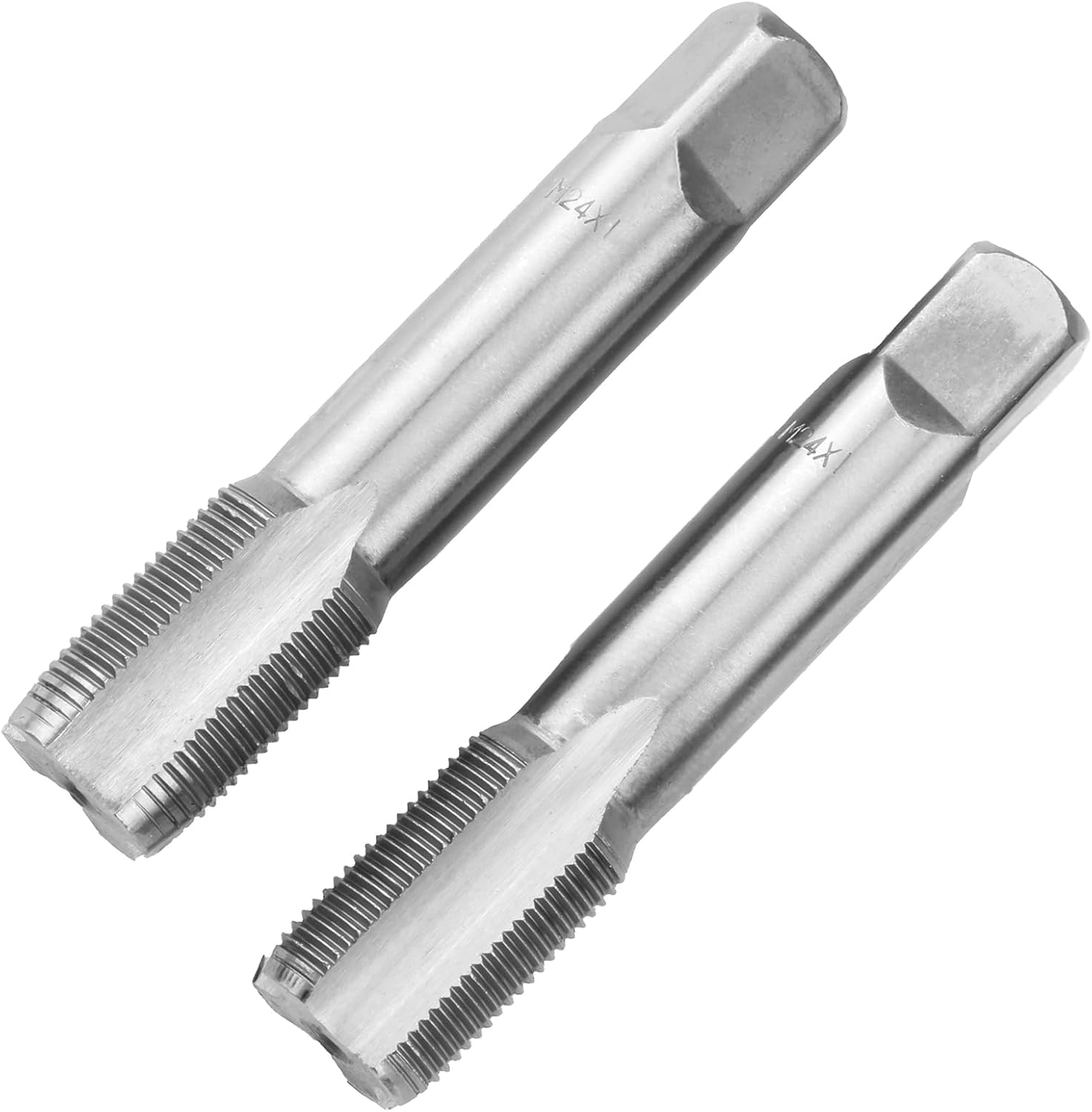 M24X1 Hand Tap and Die Set, M24X1mm Metric Threading Hand Tap and Round Threading Die Right Hand